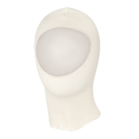 Passe-montagne pour vaporisation, Coton, Blanc Helyx Safety & Industrial Supplies