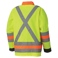 6007 Veste de s&eacute;curit&eacute; routi&egrave;re respirante, Polyester, Jaune lime haute visibilit&eacute;, T-petit Helyx Safety & Industrial Supplies