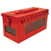 Petit boîtier verrouillable pour groupe, Rouge Helyx Safety & Industrial Supplies