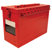 Grand boîtier verrouillable pour groupe, Rouge Helyx Safety & Industrial Supplies