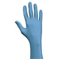 N-Dex&reg; 7500PF Gloves, Small, Nitrile, 4-mil, Powder-Free, Blue Helyx Safety & Industrial Supplies
