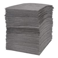 Premium Meltblown Sorbent Pads, Universal, 15" x 18", 30 gal. Absorbancy Helyx Safety & Industrial Supplies
