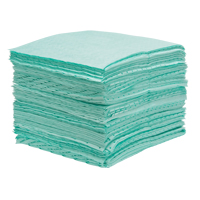 Premium Bonded Sorbent Pads, Hazmat, 15" x 18", 25 gal. Absorbancy Helyx Safety & Industrial Supplies