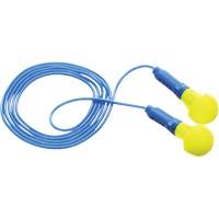 E-A-R Push-Ins Earplugs, Corded, Pair - Polybag, 28/23 dB NRR, One-Size Helyx Safety & Industrial Supplies