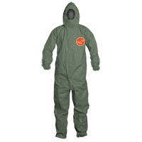 Tychem&reg; 2000 SFR Protective Coveralls, Small, Green Helyx Safety & Industrial Supplies