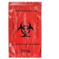 Dynamic Hazardous Waste Bags, Bio-Hazard, 9" L x 6" W, 2.0 mils Helyx Safety & Industrial Supplies