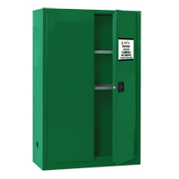 Pesticide Storage Cabinet, 45 gal., 65" H x 43" W x 18" D Helyx Safety & Industrial Supplies