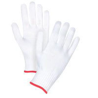Seamless String Knit Gloves, Polyester, 10 Gauge, Small Helyx Safety & Industrial Supplies