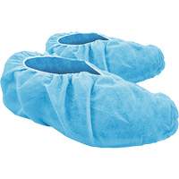 Couvre-chaussures jetables CoverMe, Grand, Polypropyl&egrave;ne, Bleu Helyx Safety & Industrial Supplies