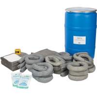 Spill Kit, Universal, Drum, 55 US gal. Absorbancy Helyx Safety & Industrial Supplies