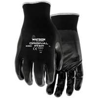 Stealth Original Coated Gloves, 7/Small, Nitrile Coating, 13 Gauge, Nylon Shell Helyx Safety & Industrial Supplies
