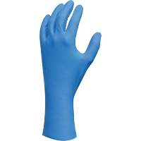 Lightweight Gloves, 7/Small, Nitrile, 9-mil, Powder-Free, Blue Helyx Safety & Industrial Supplies