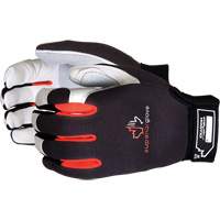 Gants de m&eacute;canicien ClutchGear, Paume Cuir fleur/Cuir refendu, Taille Petit Helyx Safety & Industrial Supplies