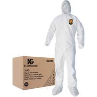 Kleenguard A40 Coveralls, 2X-Large, White, Microporous Helyx Safety & Industrial Supplies