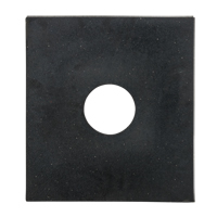 Base en caoutchouc pour poteaux d&eacute;lin&eacute;ateurs, 11 lb Helyx Safety & Industrial Supplies