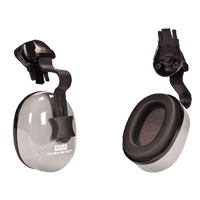 Sound Control SH Full-Brim Hat Earmuff, Cap Mount, 25 NRR dB Helyx Safety & Industrial Supplies