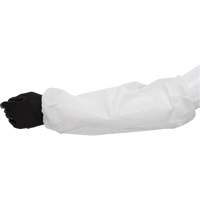 Sleeves, 18" long, Microporous, White Helyx Safety & Industrial Supplies