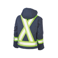 Safety Jacket, Navy Blue, Large Helyx Safety & Industrial Supplies