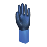 Gants enti&egrave;rement tremp&eacute;s et r&eacute;sistants aux produits chimiques Summitech, Taille Petit/7, 11,8" lo, Chloropr&egrave;ne, Doublure en Poly-coton, 59 mils Helyx Safety & Industrial Supplies