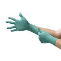 Gants NEOPRO, T-petit, N&eacute;opr&egrave;ne, 5,1 mils, Sans poudre, Vert, Classe 2 Helyx Safety & Industrial Supplies