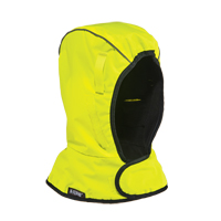 Coiffe d'hiver &eacute;conomique &agrave; deux couches N-Ferno 6842, Doublure en Molleton, Taille unique, Vert lime haute visibilit&eacute; Helyx Safety & Industrial Supplies