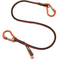 Squids&reg; 3110F(x) Tool Lanyard, Bungee, Dual Carabiner Helyx Safety & Industrial Supplies