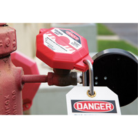 Dispositif de verrouillage de robinet Stopout, Type Vanne Helyx Safety & Industrial Supplies