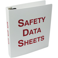 Plastic Safety Data Sheet Binder Helyx Safety & Industrial Supplies