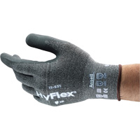 Hyflex&reg; Cut-Resistant Coated Glove, 6, Nitrile Coating, 18 Gauge, Nylon Shell Helyx Safety & Industrial Supplies