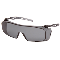 Lunettes de s&eacute;curit&eacute; Cappture OTG, Lentille Grise/fum&eacute;e, Antibu&eacute;e, ANSI Z87+/R&eacute;pond ou surpasse la norme CSA Z94.3 Helyx Safety & Industrial Supplies
