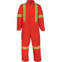 Combinaison r&eacute;fl&eacute;chissante de luxe, 36, Orange Helyx Safety & Industrial Supplies