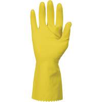 ChemStop Gloves, Size Small/7, 12" L, Latex, Flock-Lined Inner Lining, 12-mil Helyx Safety & Industrial Supplies