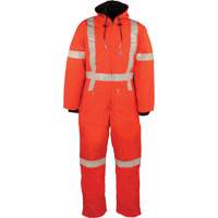 Combinaison r&eacute;fl&eacute;chissante isol&eacute;e, Petit, Orange Helyx Safety & Industrial Supplies