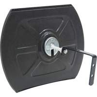 Roundtangular Convex Mirror with Bracket, 12" H x 18" W, Indoor/Outdoor Helyx Safety & Industrial Supplies
