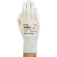 PX140 Coated Gloves, 6/X-Small, Polyurethane Coating, 15 Gauge, Nylon Shell Helyx Safety & Industrial Supplies