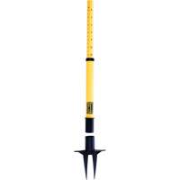 Montant de barri&egrave;re PLUS, Hauteur de 42", Jaune Helyx Safety & Industrial Supplies