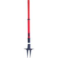 Montants de barri&egrave;re PLUS, Hauteur de 42", Rouge Helyx Safety & Industrial Supplies