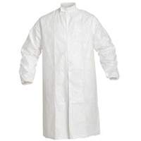 Blouse de laboratoire, Tyvek IsoClean, Blanc, Petit Helyx Safety & Industrial Supplies