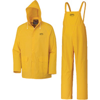 577 V&ecirc;tements imperm&eacute;ables 3 morceaux, Polyester/PVC, 5T-Grand, Jaune Helyx Safety & Industrial Supplies