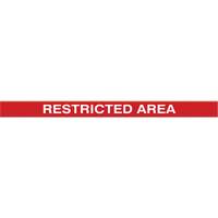 Tough-Mark Heavy-Duty Floor Marking, Rectangle, 48" L x 2" W, Red, Polyethylene Helyx Safety & Industrial Supplies