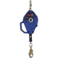 Smart Lock Self-Retracting Lifeline, 30', Galvanized Steel, Swivel Helyx Safety & Industrial Supplies