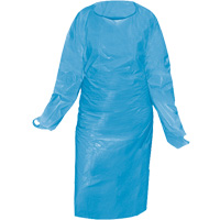 CoverMe Gowns, One Size, Blue, Polypropylene Helyx Safety & Industrial Supplies