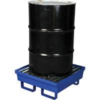 Palette de confinement des d&eacute;versements en acier, Capacit&eacute; de d&eacute;versement 17 gal. US, 27" x 25,75" x 6" Helyx Safety & Industrial Supplies