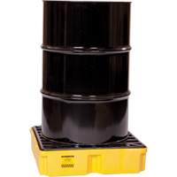 Plateforme de d&eacute;versement modulaire, Capacit&eacute; de d&eacute;versement 15 gal. US, 26" x 26,25" x 6,5" Helyx Safety & Industrial Supplies