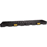 Plateforme de d&eacute;versement modulaire, Capacit&eacute; de d&eacute;versement 60,5 gal. US, 26,5" x 103,5" x 6,5" Helyx Safety & Industrial Supplies