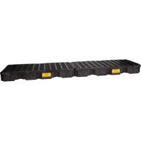 Modular Spill Platform, 60.5 US gal. Spill Capacity, 26.5" x 103.5" x 6.5" Helyx Safety & Industrial Supplies