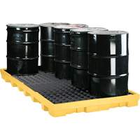 Plateforme de d&eacute;versement modulaire, Capacit&eacute; de d&eacute;versement 121 gal. US, 51,5'' x 103" x 6,5" Helyx Safety & Industrial Supplies