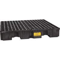 Spill Containment Pallet, 66 US gal. Spill Capacity, 51.5" x 51.5" x 8" Helyx Safety & Industrial Supplies
