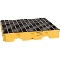 Spill Containment Pallet, 66 US gal. Spill Capacity, 51.5" x 51.5" x 8" Helyx Safety & Industrial Supplies