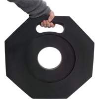 Base en caoutchouc pour poteaux d&eacute;lin&eacute;ateurs de qualit&eacute; sup&eacute;rieure, 12 lb Helyx Safety & Industrial Supplies